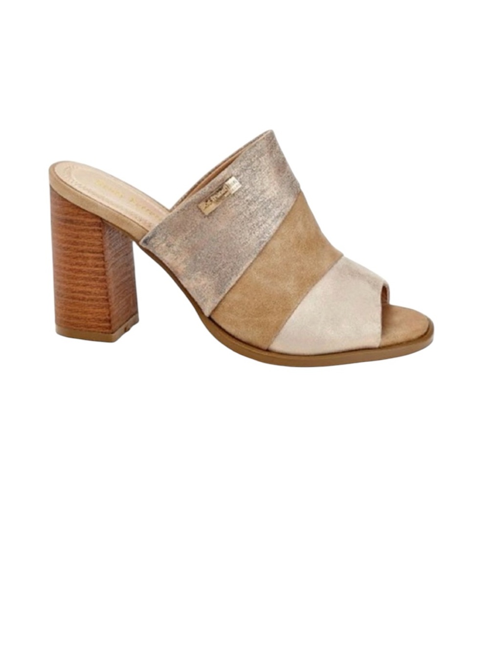 Henry Ferrera Champagne Sandals